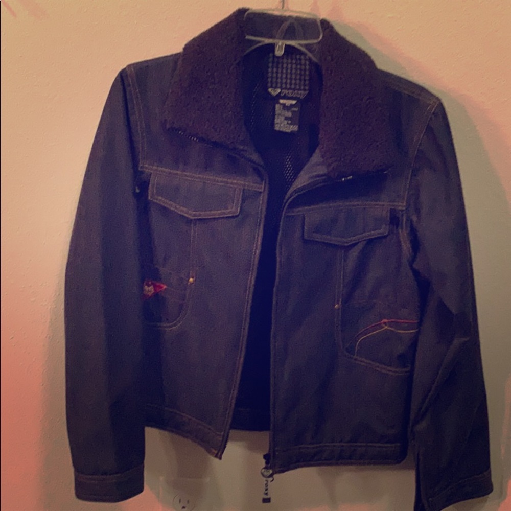 Roxy X-series Faux fur Jean jacket